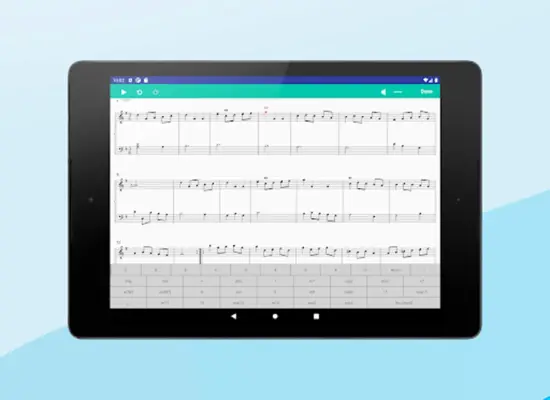 Score Creator write music android App screenshot 1