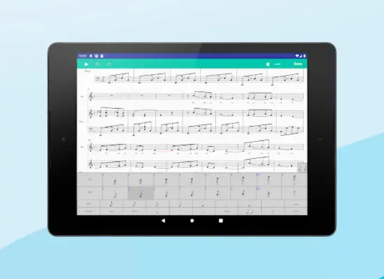 Score Creator write music android App screenshot 2