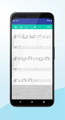 Score Creator write music android App screenshot 6